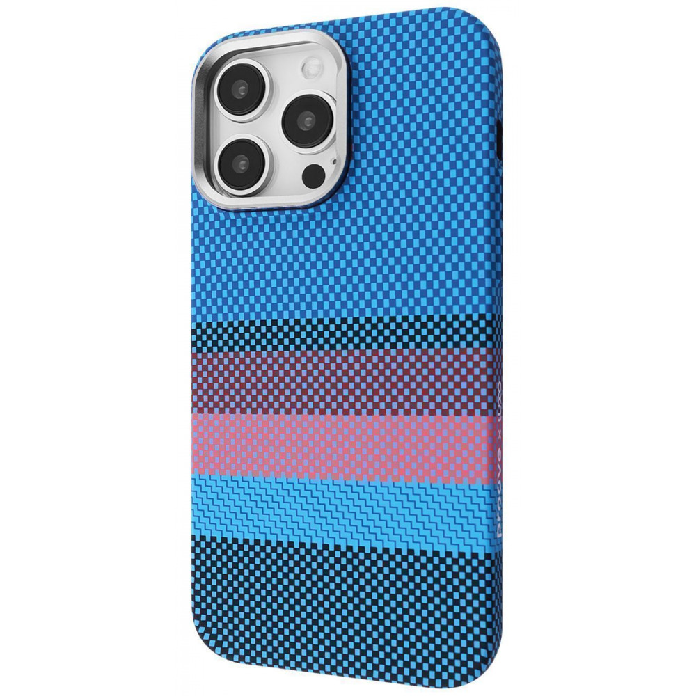 Чехол Proove Gleam Case with Magnetic Ring iPhone 14 Pro Max blue borders на картинке №1