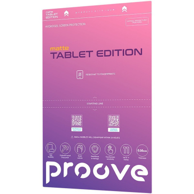 Купить Защитная гидрогелевая пленка Proove Hydrogel Screen Protection TABLET EDITION Matte 63750 - Ncase