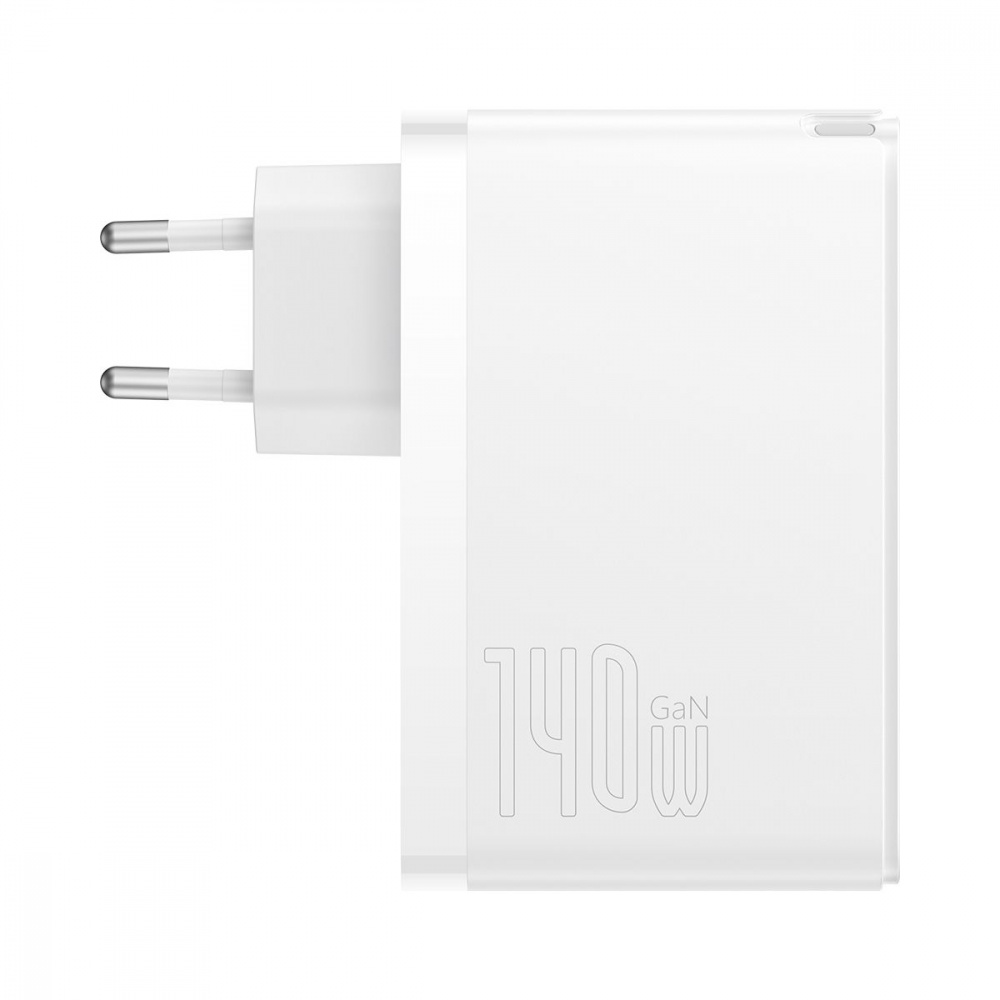 МЗП Baseus GaN5 Pro 140W (2 x Type-C + USB) + Кабель Type-C + Type-C 240W 1m — Придбати в Україні - фото 11