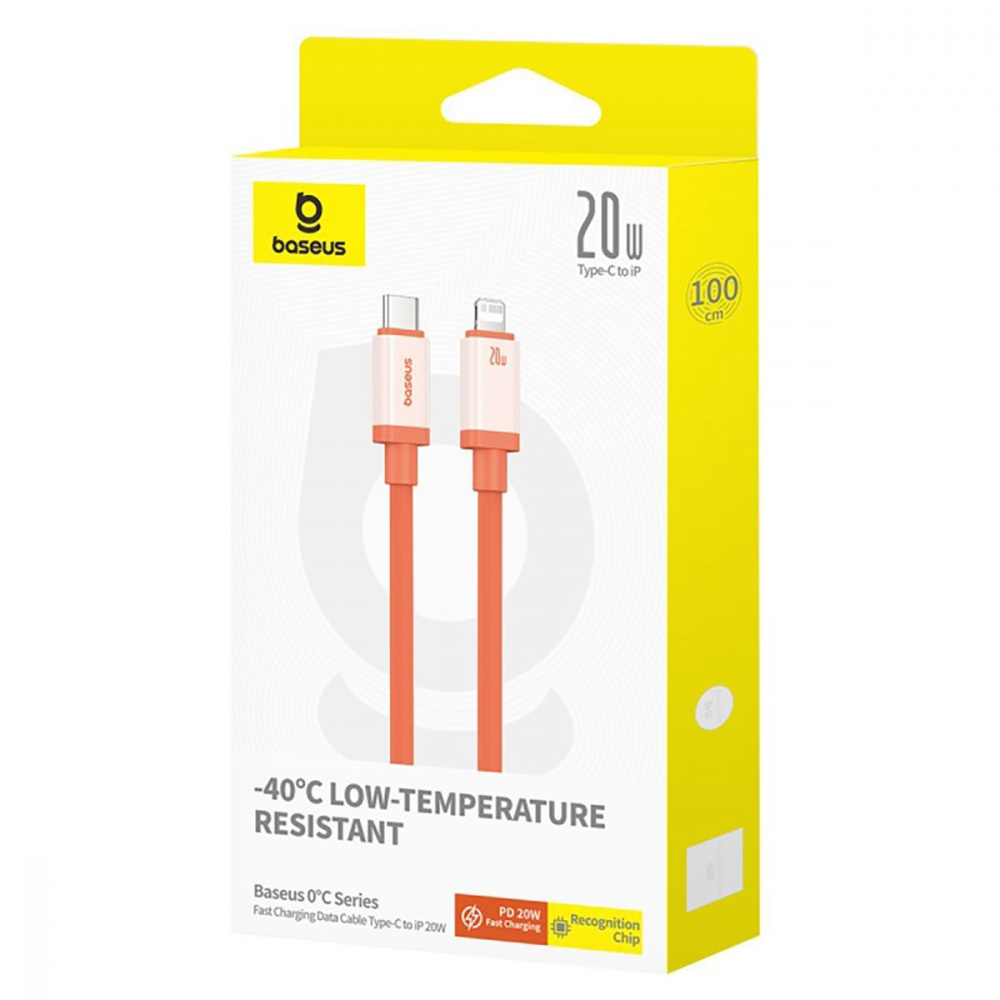 Кабель Baseus Zero Degrees Series Fast Charging Data Cable Type-C to Lightning 20W 1m - фото 1