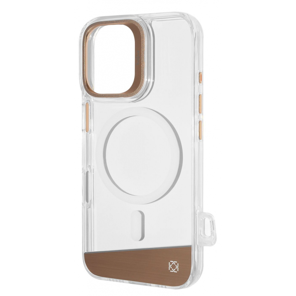 Чехол Kajsa Aluminium Shield with Magnetic Ring iPhone 16 - фото 6