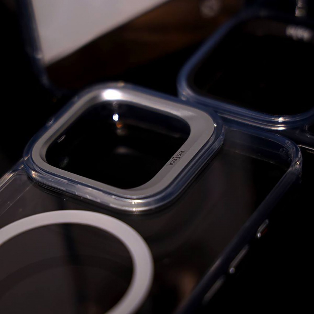 Чехол Kajsa Aluminium Shield with Magnetic Ring iPhone 16 - фото 4