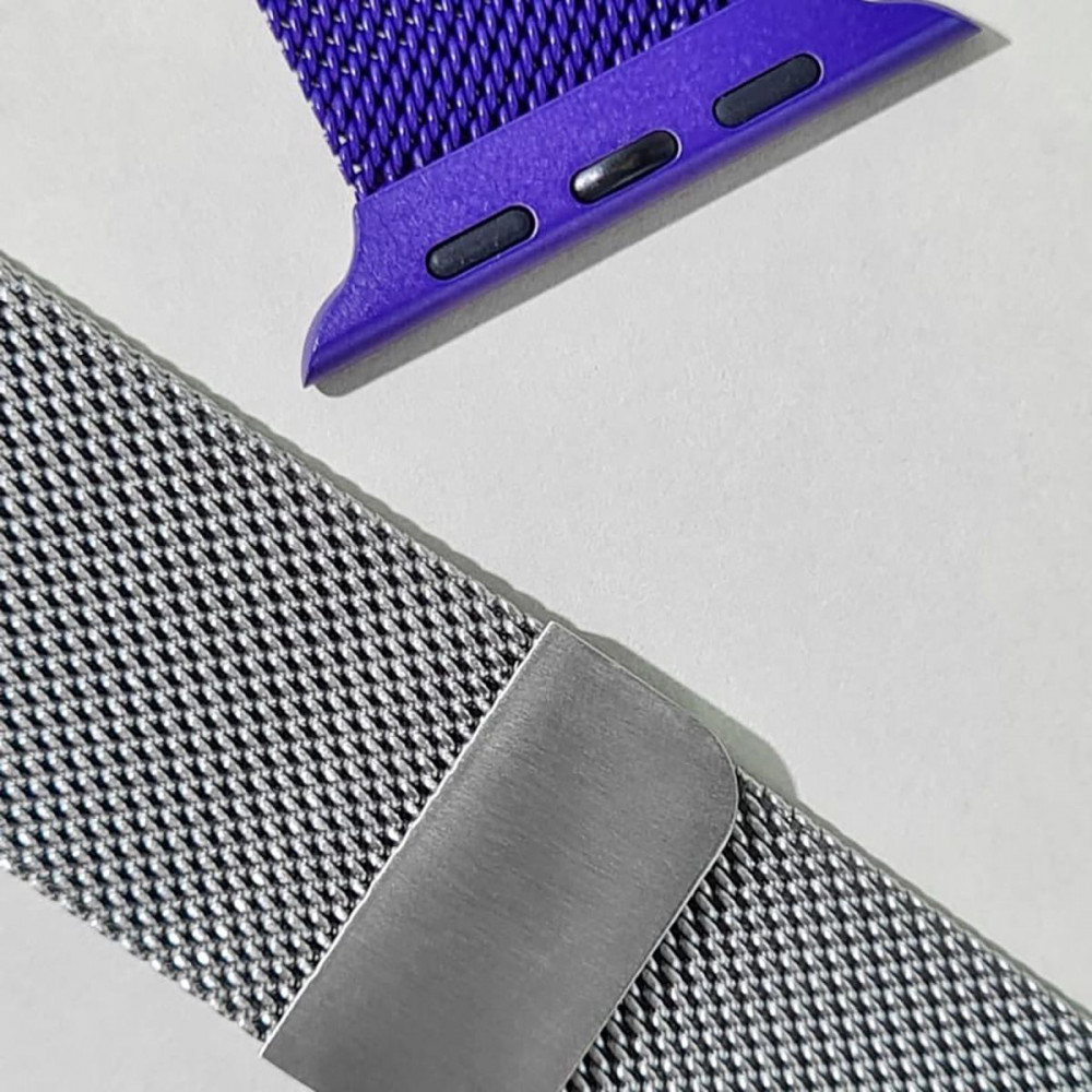 Ремешок Apple Watch Milanese Loop 42/44/45/49 mm rose gold (7771) Розовое золото на картинке №8
