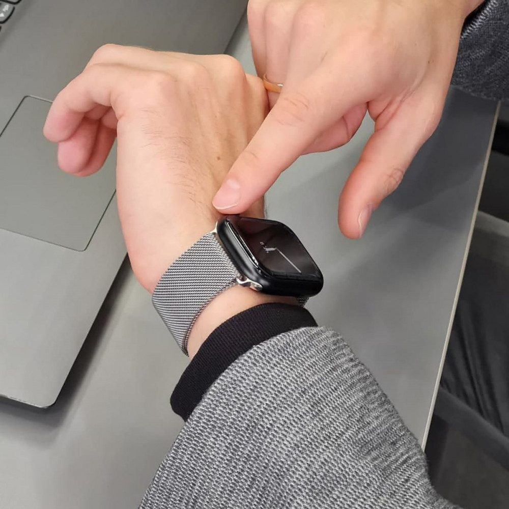 Ремешок Apple Watch Milanese Loop 42/44/45/49 mm - фото 6