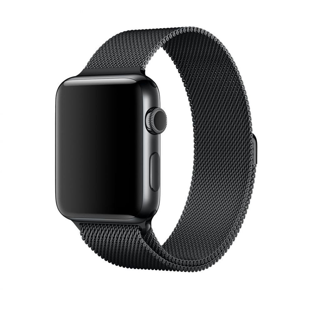 Ремешок Apple Watch Milanese Loop 42/44/45/49 mm rose gold (7771) Розовое золото на картинке №3
