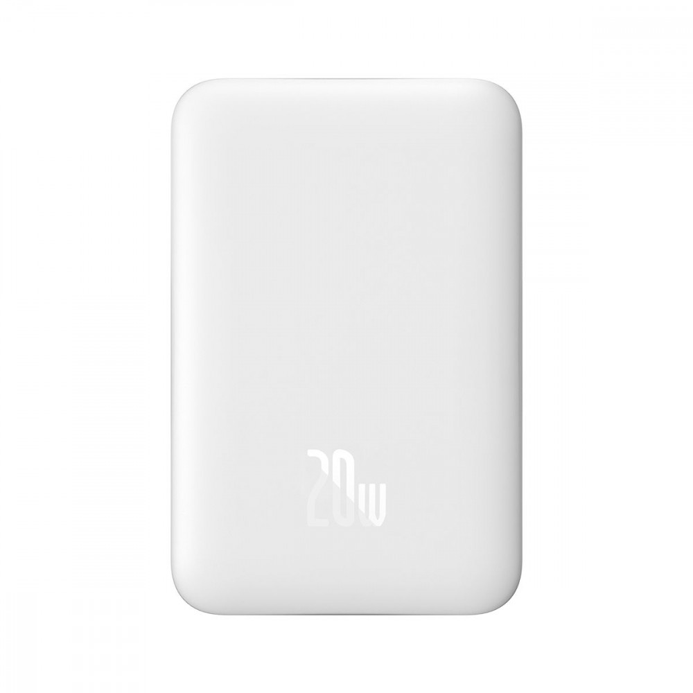 Портативна Батарея Baseus Magnetic Mini 20W 10000mAh white на малюнкі №1