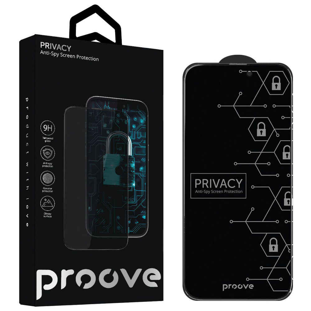Захисне скло Proove Privacy iPhone 17 Pro — Придбати в Україні - фото 3