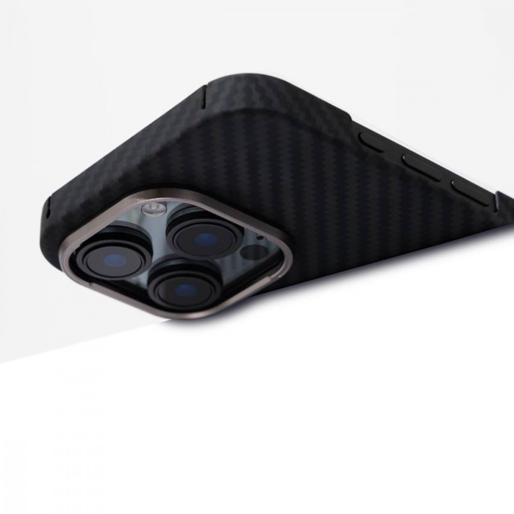 Чехол Proove Carbon Slim with Magnetic Ring iPhone 17 Pro Max - фото 7