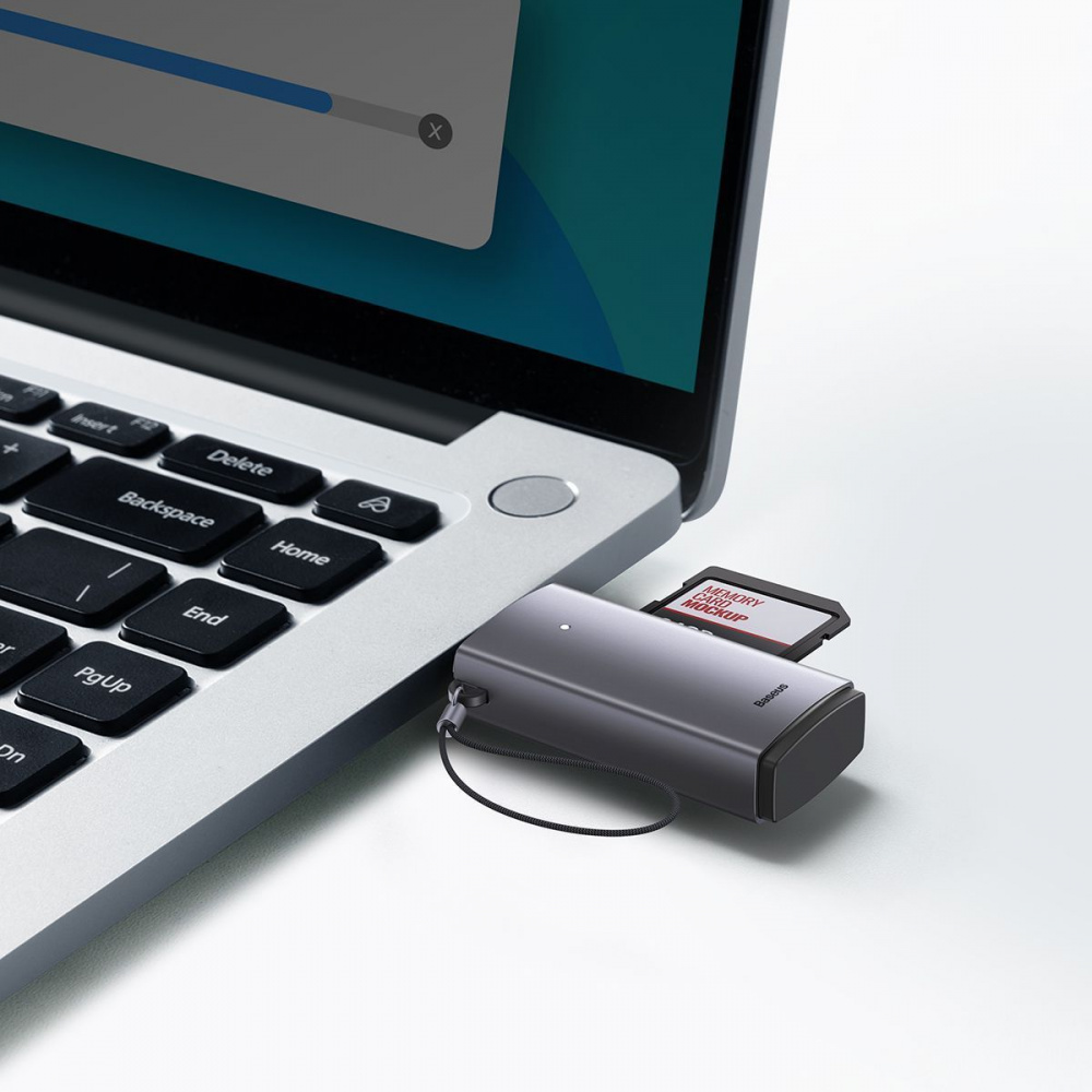 Кард рідер Baseus Lite Series USB-A to SD/TF — Придбати в Україні - фото 2