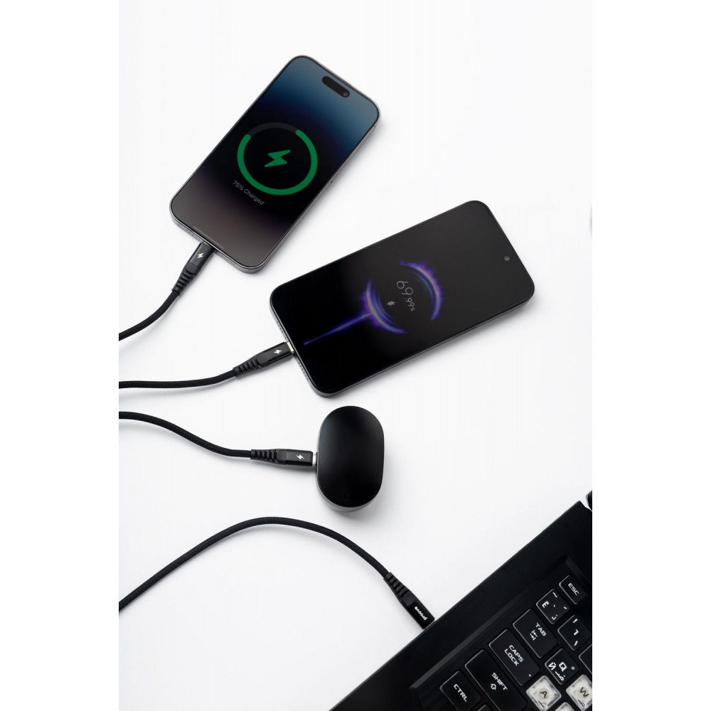Кабель Proove Hydra 3 in 1 Type-C + Micro USB + Lightning (1m) - фото 5