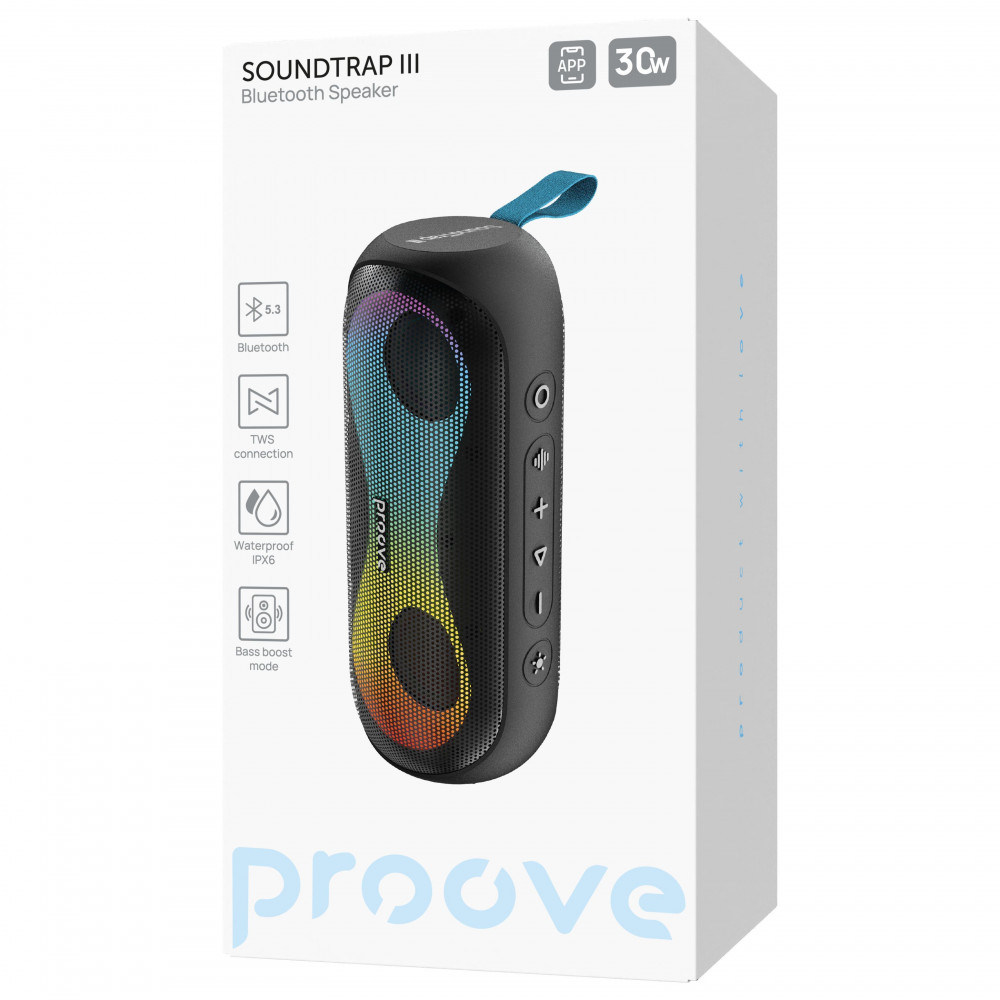 Портативна Акустика Proove SoundTrap III 30W (APP) — Придбати в Україні - фото 1
