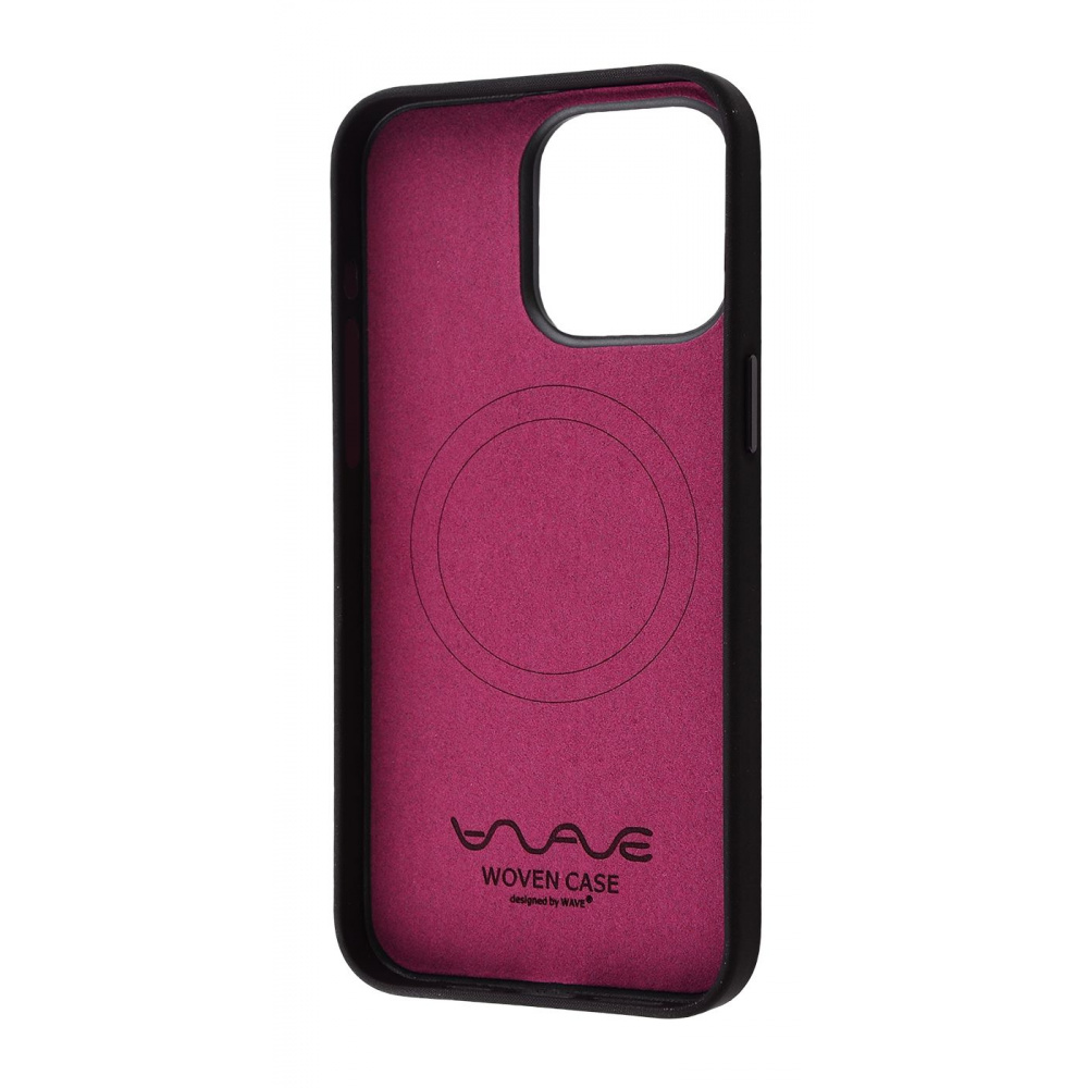 Чехол WAVE Premium Woven Case with Magnetic Ring iPhone 15 Pro Max - фото 2