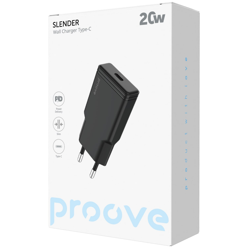 СЗУ Proove Slender 20W (Type-C)