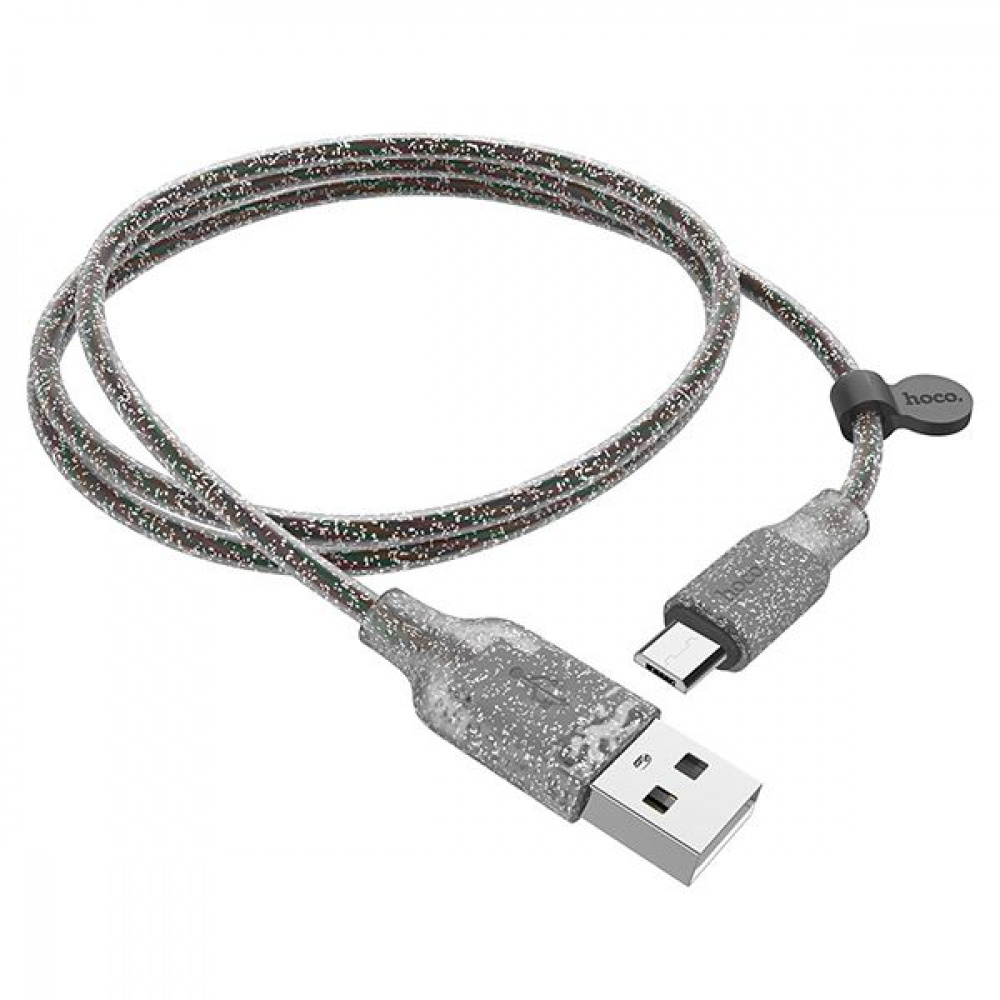 Кабель Hoco U73 Star Galaxy Silicone Micro USB (1.2m) — Придбати в Україні - фото 5