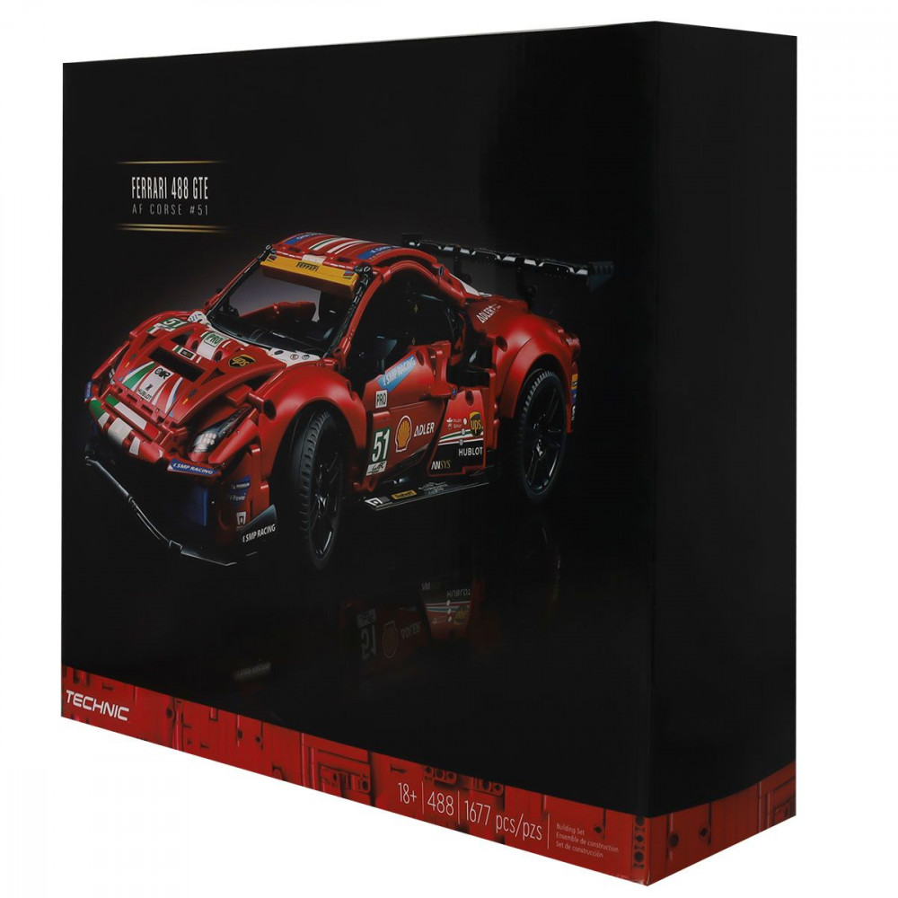 Машинка-конструктор Ferrari 488 GTE — Придбати в Україні - фото 1