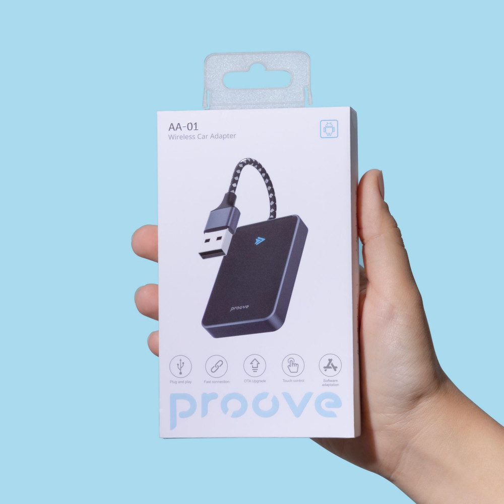 Бездротовий адаптер Android Auto Proove AA-01 Wireless Car Adapter — Придбати в Україні - фото 4