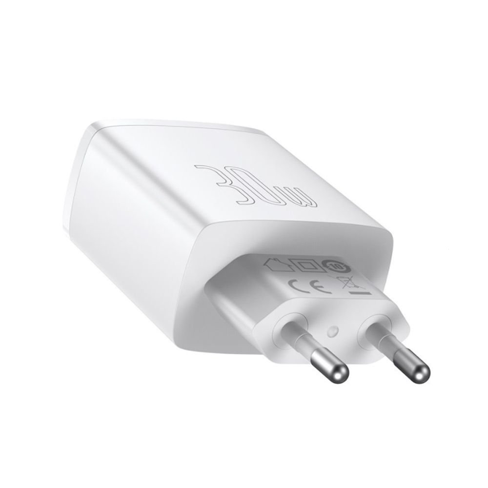 МЗП Baseus Compact Quick Charger 30W (Type-C + 2USB) — Придбати в Україні - фото 2