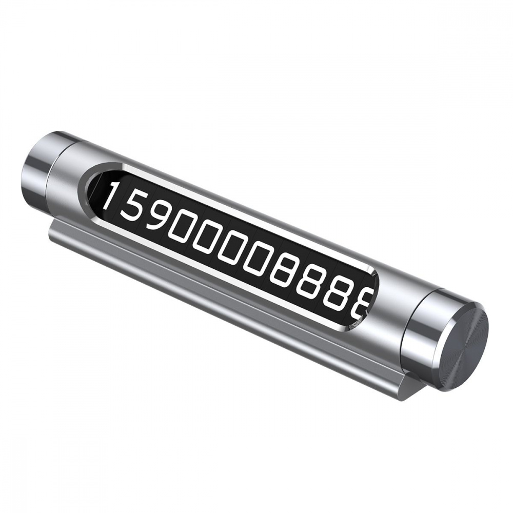 Паркувальна Карта Baseus Metal Temporary Parking Number Plate (Dual-Number Version) — Придбати в Україні - фото 7