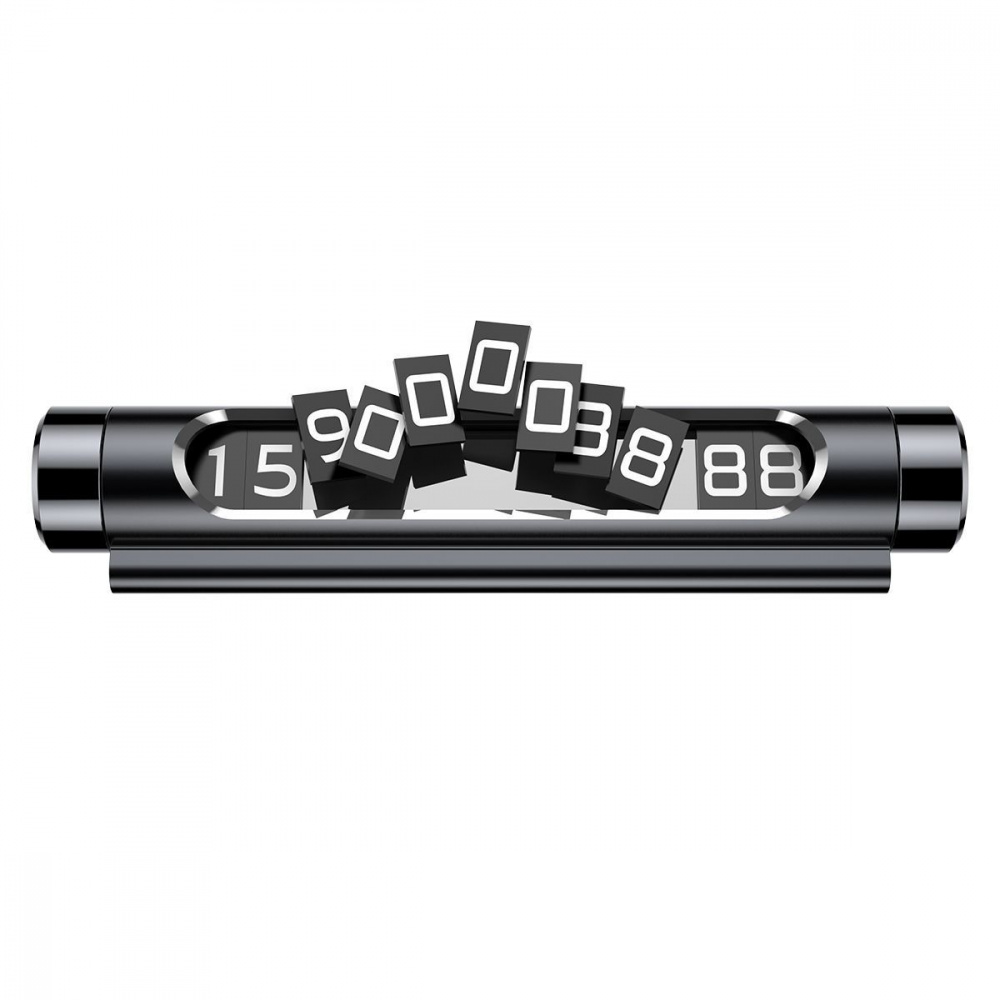 Паркувальна Карта Baseus Metal Temporary Parking Number Plate (Dual-Number Version) — Придбати в Україні - фото 5
