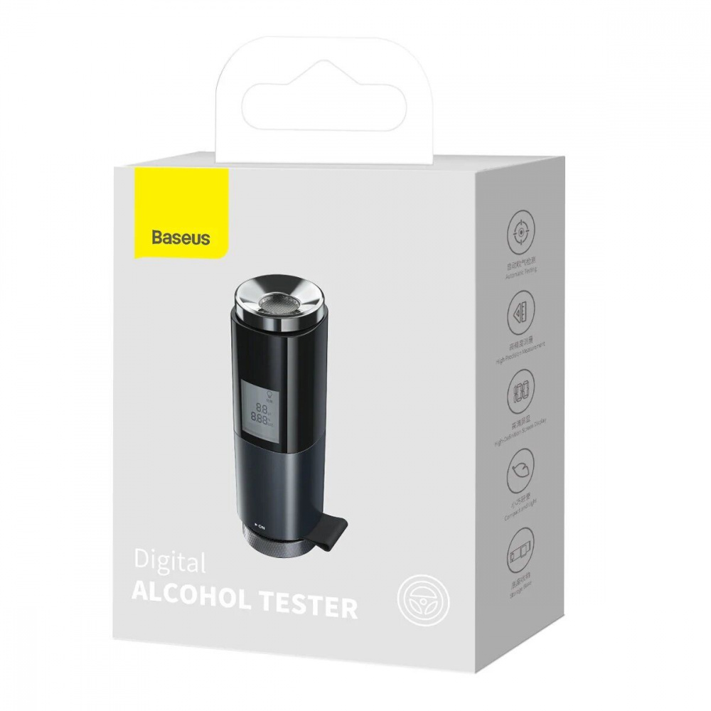 Цифровий Алкотестер Baseus Digital Alcohol Tester — Придбати в Україні - фото 1
