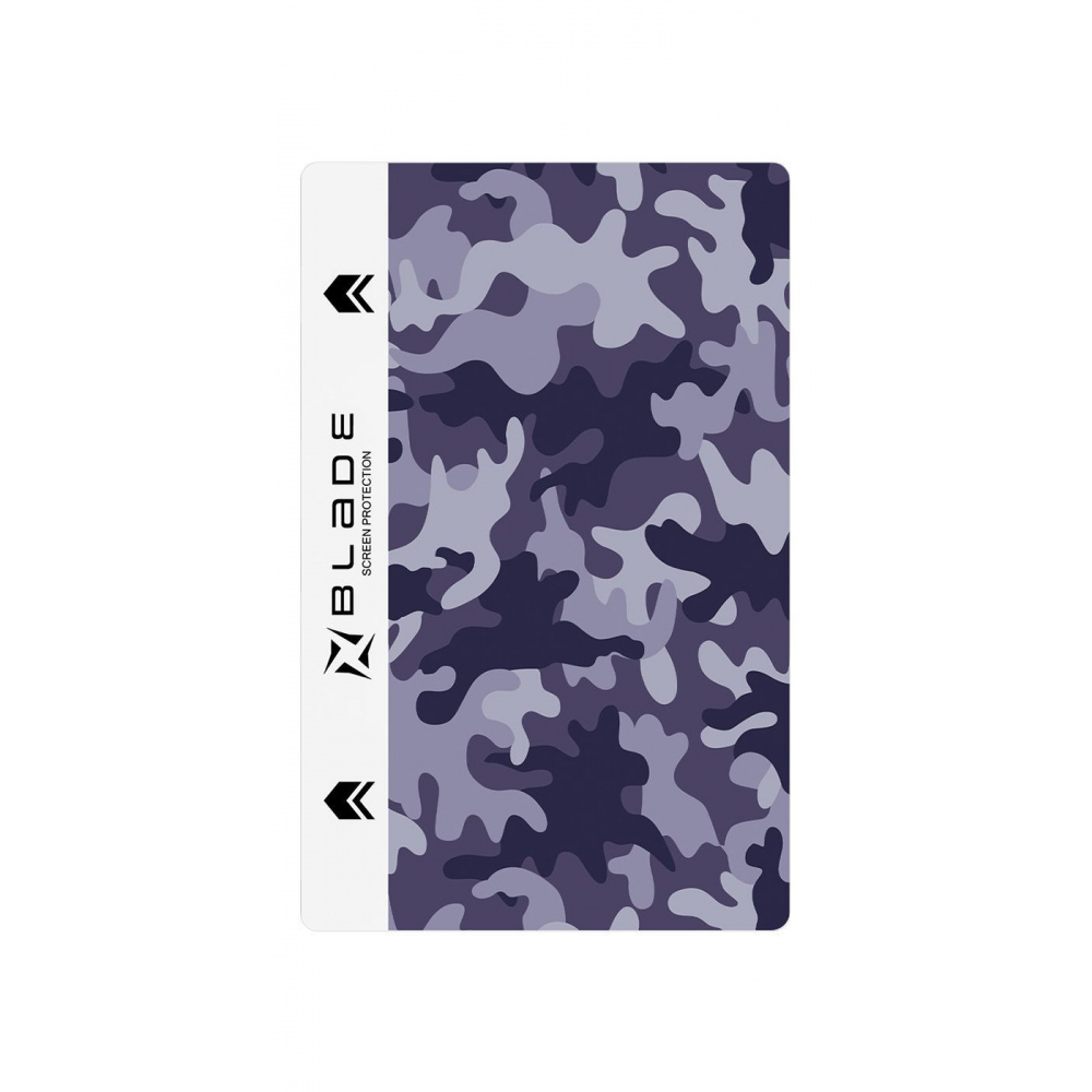 Захисна гідрогелева плівка  BLADE Hydrogel Screen Protection back Military Camouflage series (stock) — Придбати в Україні - фото 4