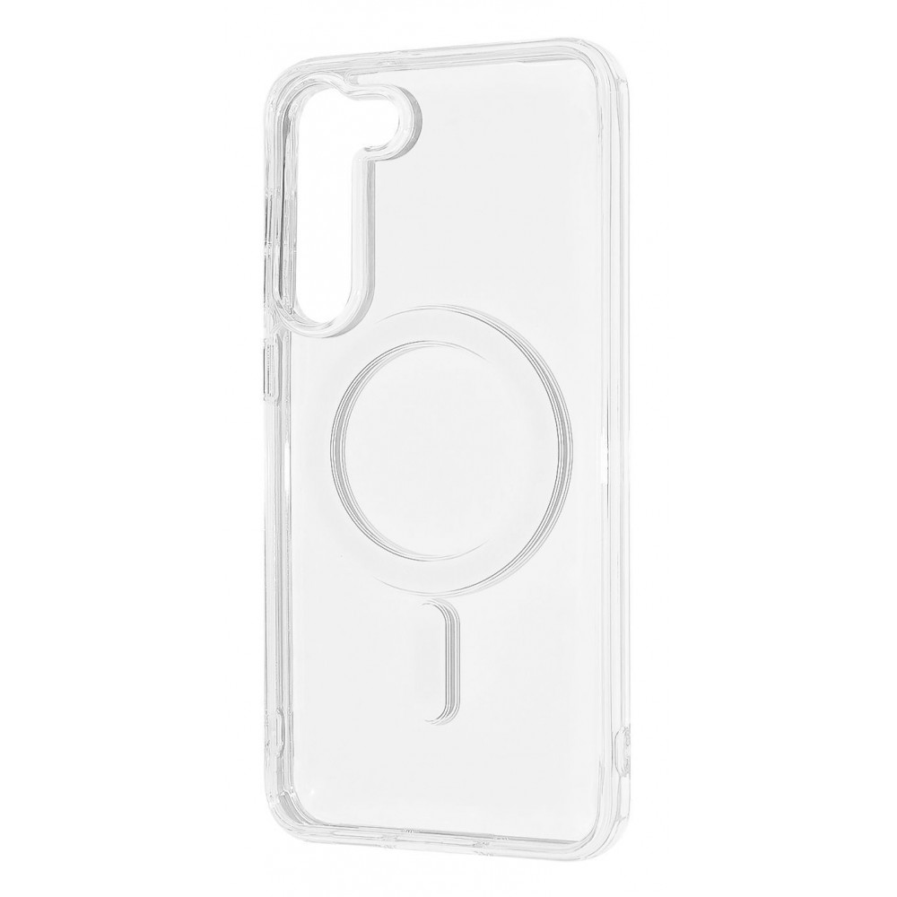 Чохол WAVE Clear Case (PC+TPU) with Magnetic Ring Samsung Galaxy S23 Plus clear на малюнкі №1