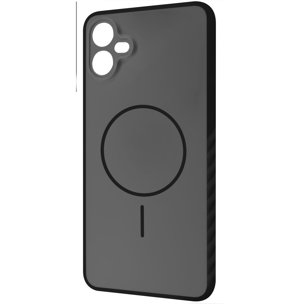 Чохол Proove Softline Case with Magnetic Ring Samsung Galaxy A07 black (PCLCSGSA72) Чорний на малюнкі №1
