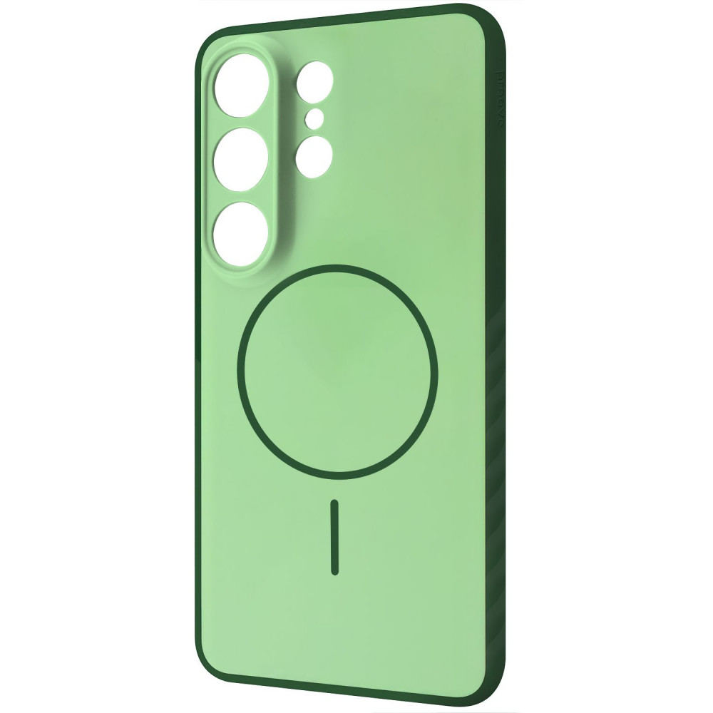 Чехол Proove Softline Case with Magnetic Ring Samsung Galaxy S26 Ultra green (PCLCSGSU266) Зелёный на картинке №1
