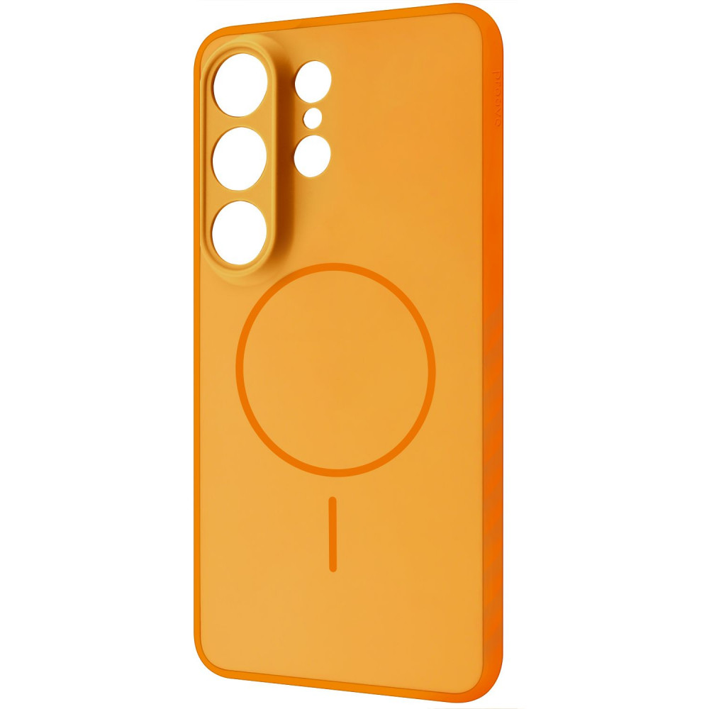 Чохол Proove Softline Case with Magnetic Ring Samsung Galaxy S26 Ultra orange (PCLCSGSU2610) Оранжевий на малюнкі №1