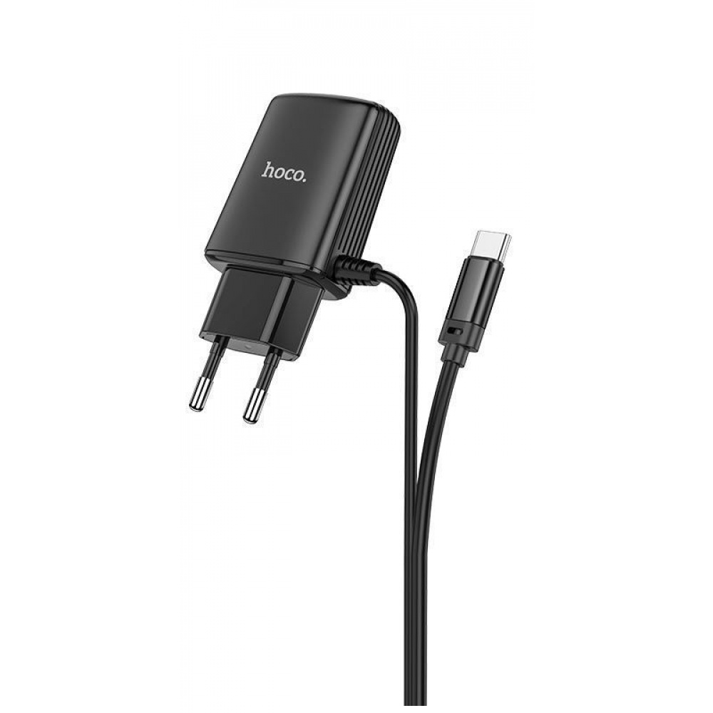 СЗУ Hoco C82A Real Power + Cable (Type-C) 2.4A 2USB - фото 1