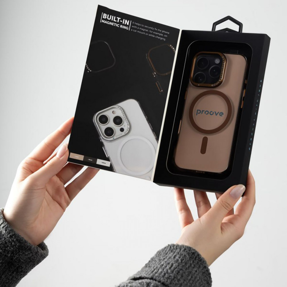 Чехол Proove VS1 Case with Magnetic Ring iPhone 17 Air white на картинке №6