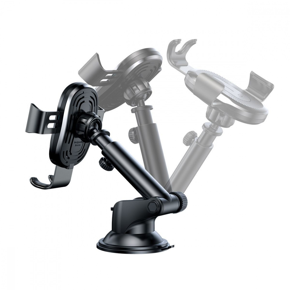 Автомобільний тримач з Бездротовим ЗП Baseus Gravity Car Mount (Osculum Type) 1.7A — Придбати в Україні - фото 5