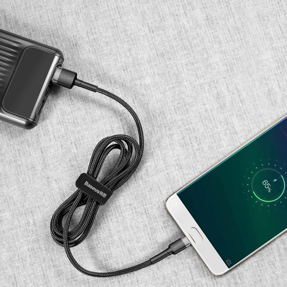 Кабель Baseus Cafule Micro USB 2.4A (0.5m) — Придбати в Україні - фото 2