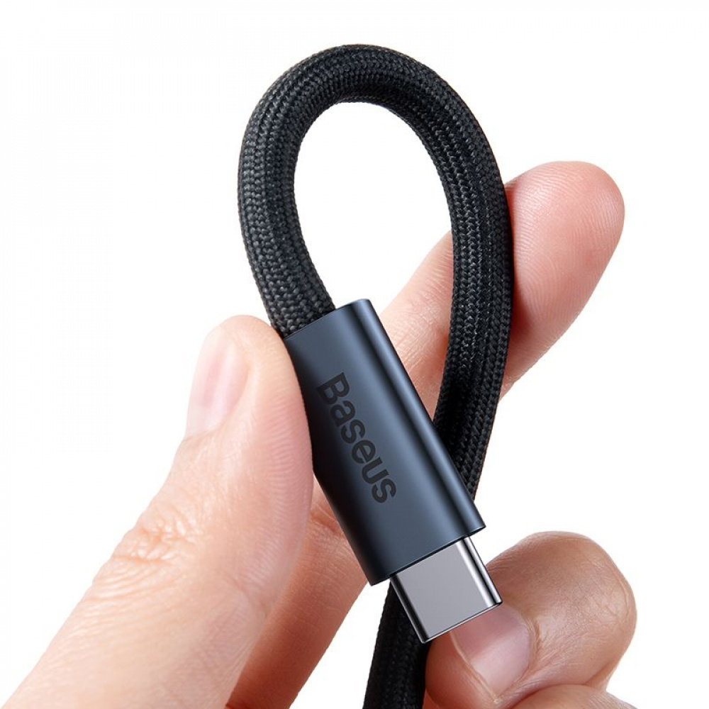 Кабель Baseus Flash Series Full Featured Type-C to Type-C USB 4.0 100W (1m) — Придбати в Україні - фото 4
