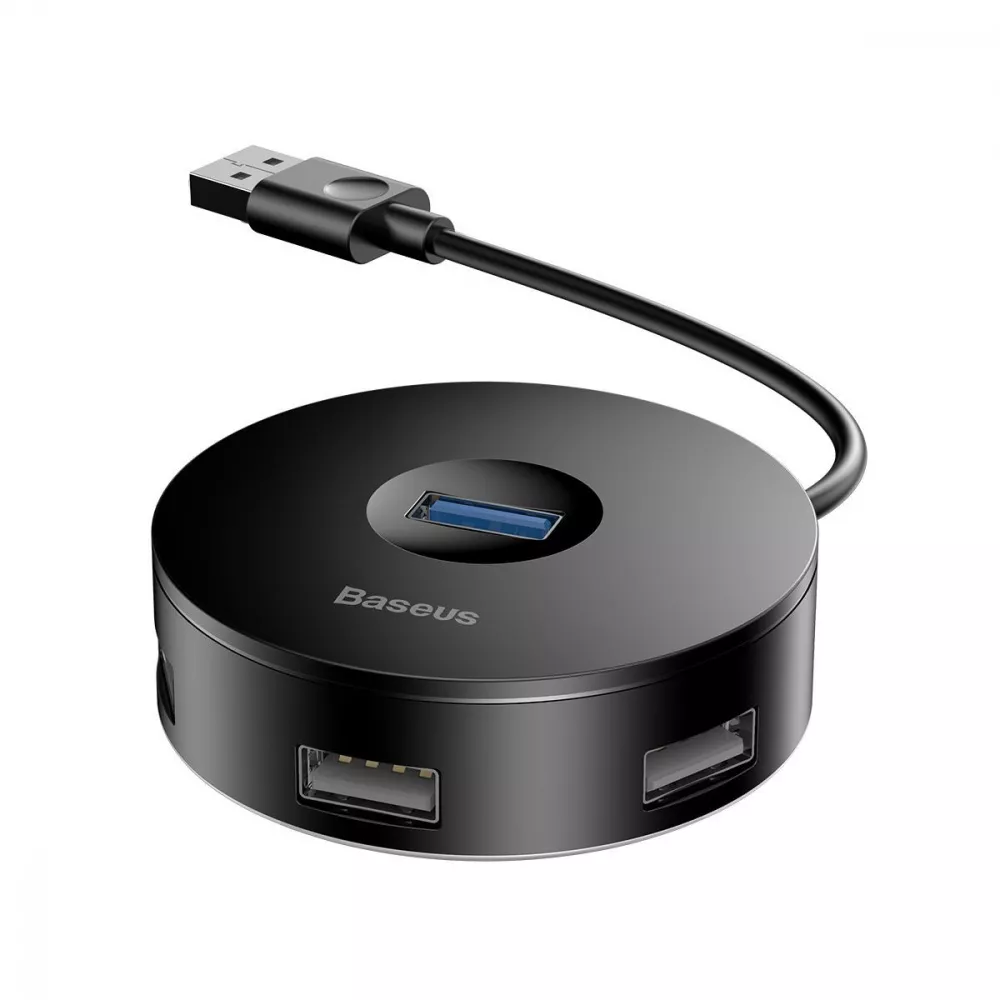 USB-Хаб Baseus Round Box Type-C to USB 3.0 + 3USB 2.0 — Придбати в Україні - фото 3