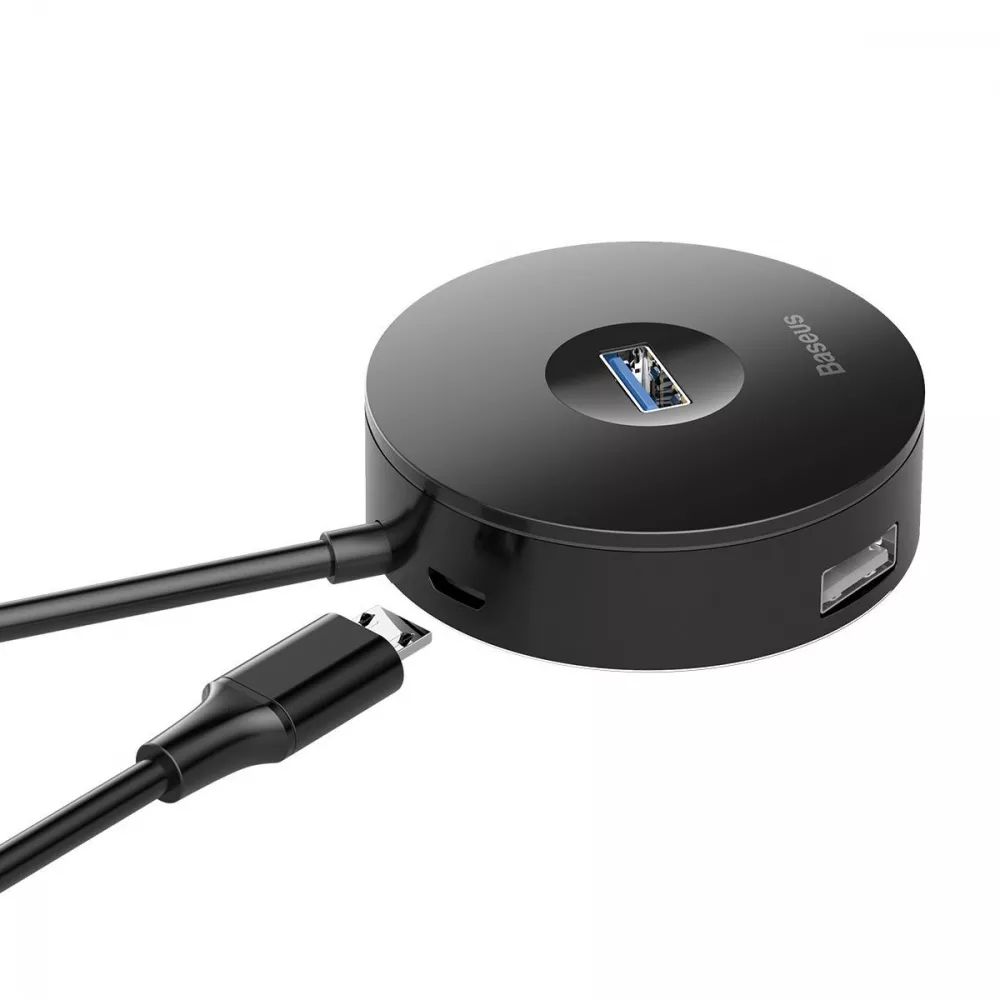 USB-Хаб Baseus Round Box Type-C to USB 3.0 + 3USB 2.0 — Придбати в Україні - фото 4