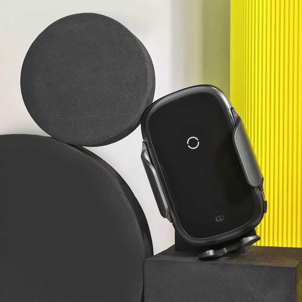 Автомобільний тримач с Бездротовою Зарядкою Baseus Light Electric 15W — Придбати в Україні - фото 3