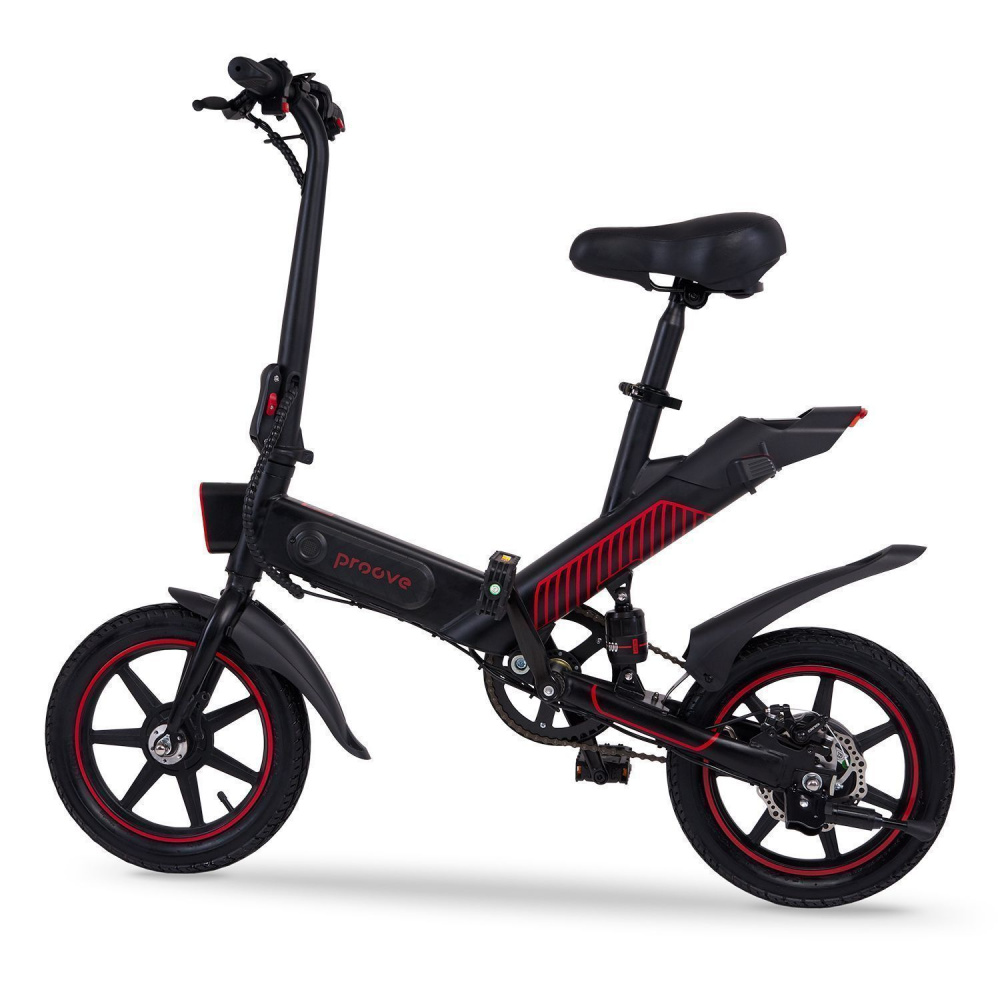 Электровелосипед Proove Model Sportage (черно/красный) - фото 2