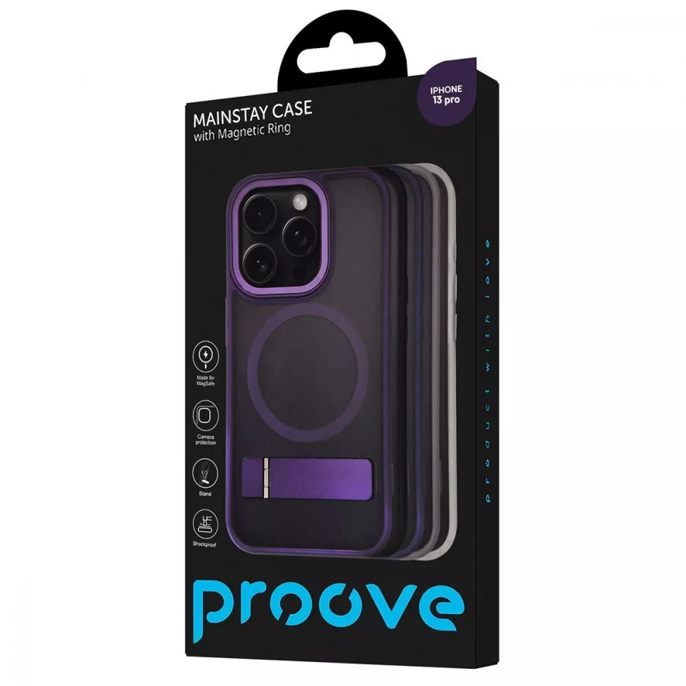 Чохол Proove Mainstay Case with Magnetic Ring iPhone 13 Pro — Придбати в Україні - фото 1