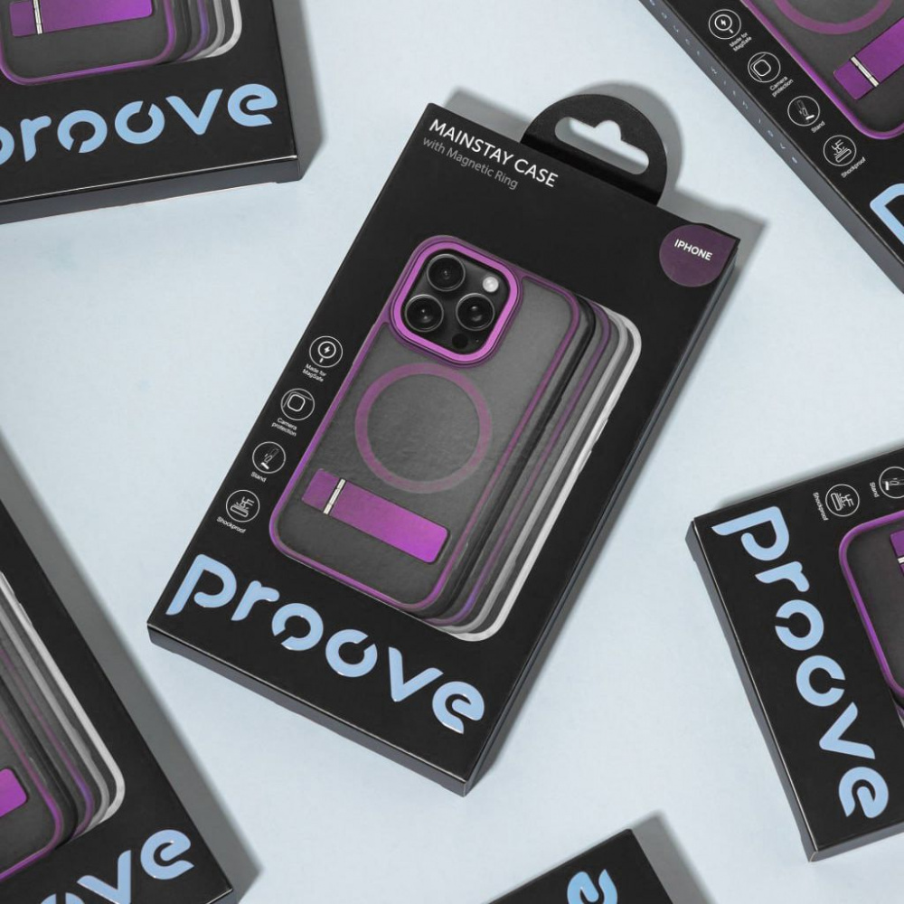 Чехол Proove Mainstay Case with Magnetic Ring iPhone 14 - фото 5