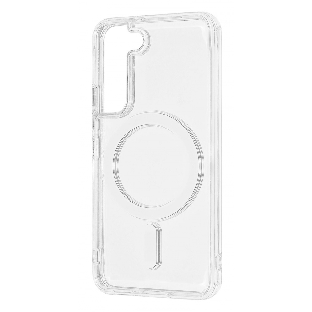 Чехол WAVE Clear Case (PC+TPU) with Magnetic Ring Samsung Galaxy S21 FE (G990B)