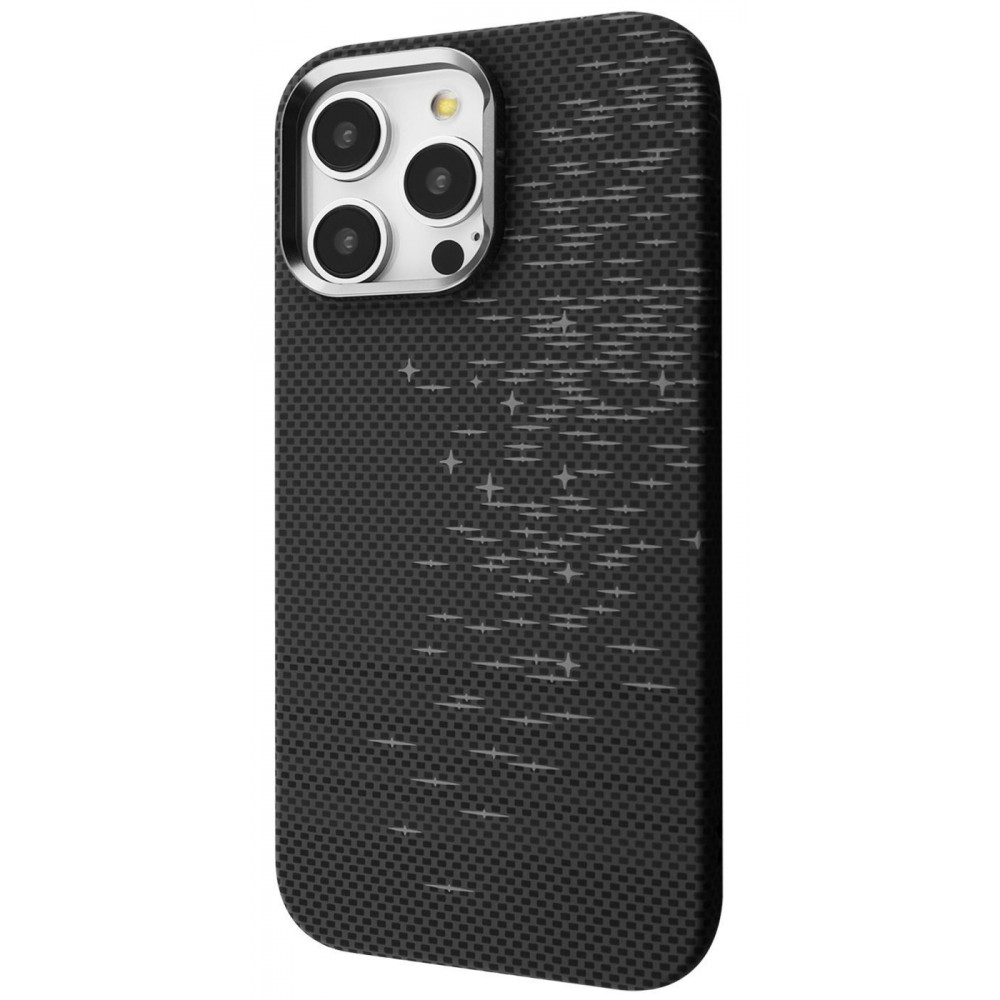 Чехол Proove Gleam Case with Magnetic Ring iPhone 16 Pro Max moonlight/black (PCGCIP16PM74) Черный на картинке №1