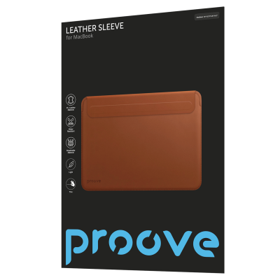 Чохол Proove Leather Sleeve MacBook 15,4