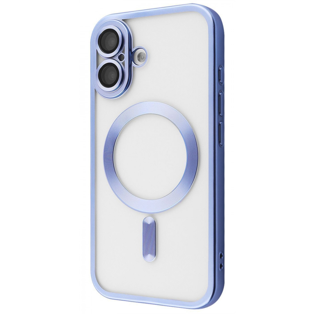 Чехол Metal Matte Case with Magnetic Ring iPhone 17 ultramarine на картинке №1