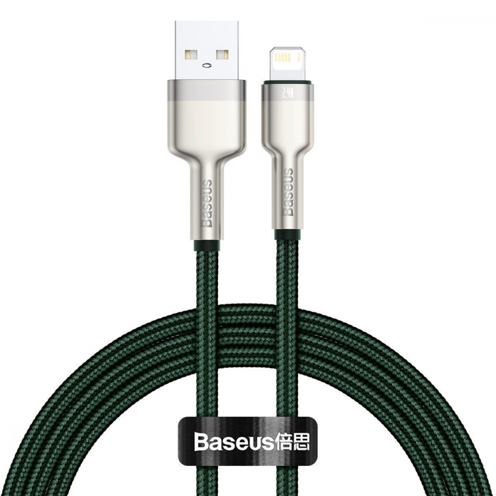 Кабель Baseus Cafule Metal Lightning 2.4A (1m) — Придбати в Україні - фото 8