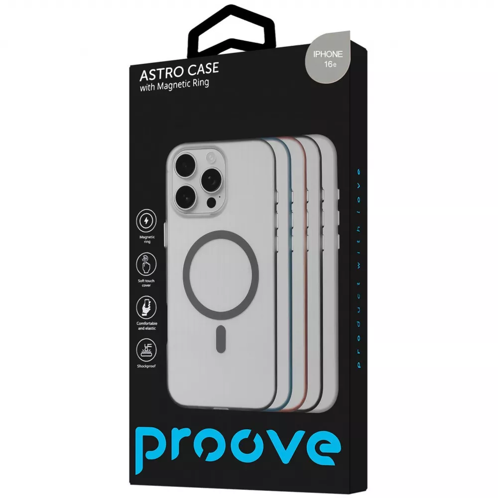 Чехол Proove Astro Case with Magnetic Ring iPhone 16e - фото 1