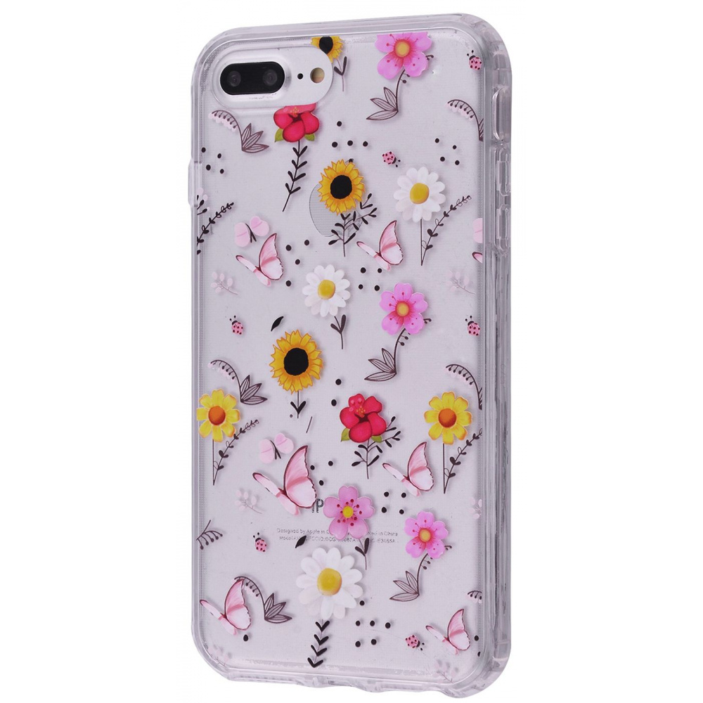 Spring Flowers (TPU) Case iPhone 7 Plus/8 Plus