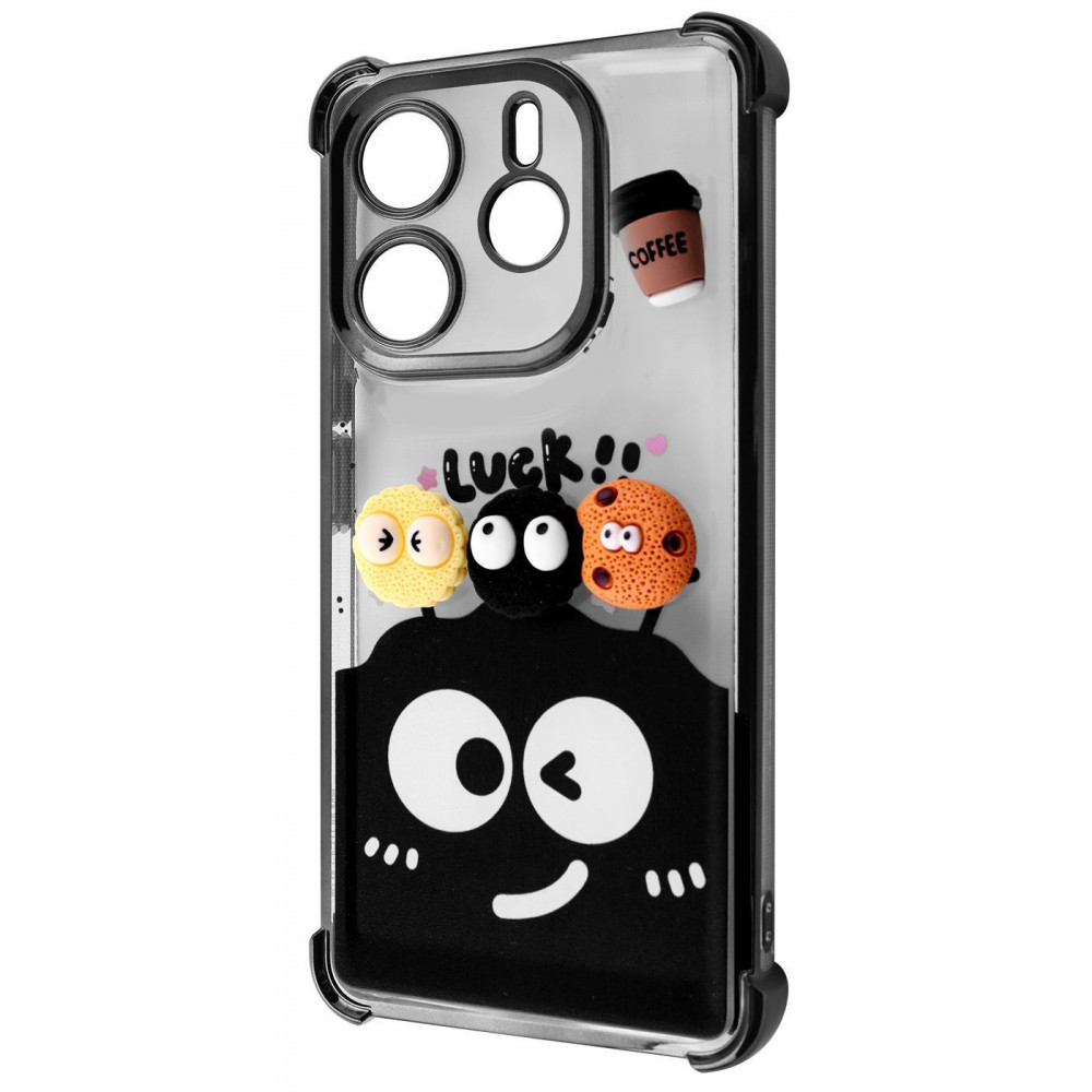 Чохол WAVE Winkie Xiaomi Redmi Note 14 5G black/splash на малюнкі №1