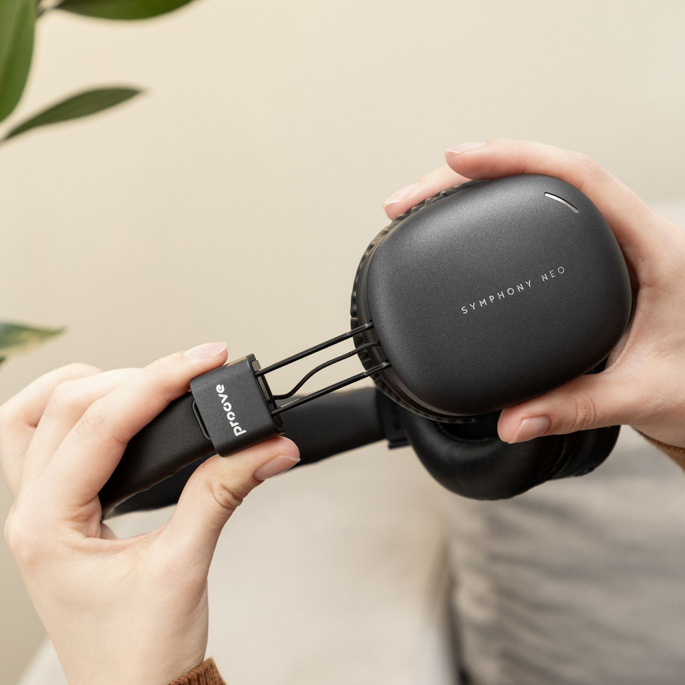 Бездротові навушники Proove Symphony Neo (APP) black (HPSN0001AP01) Чорний на малюнкі №21
