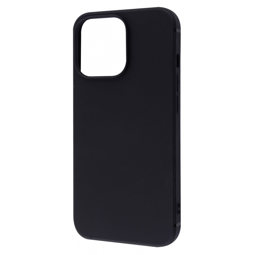 Чохол Силікон 0.5 mm Black Matt iPhone 14 Pro Max — Придбати в Україні
